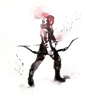 Illustration for article titled These Watercolors Distill Superheroes to Their Very Essence